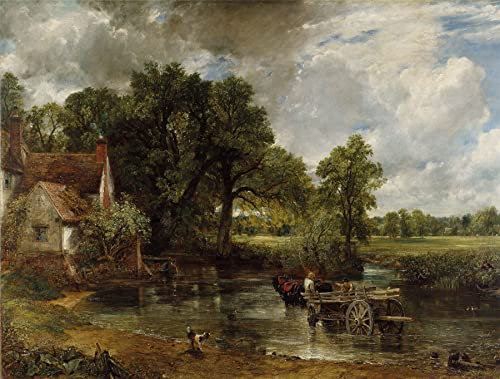 National Gallery 1000 Piece Jigsaw Puzzle - The Hay Wain - Made In The UK - Incredibly Detailed - Hi-Def Image - 100% Recycled Puzzle Board