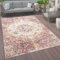 Paco Home Outdoor Teppich Wetterfest Wohnzimmer Balkon Küche Schlafzimmer Orient Muster Vintage Modern Coral Pink Beige, Grösse:240x330 cm