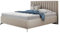 Mirjan24 Polsterbett Manako, Bettkasten mit Gasdruckfedern, Doppelbett, Lattenrost, Metallfüße, Elegantes Bett mit Polsterkopfteil, Bettgestell, Ehebett (Fresh 01, 180 x 200 cm)