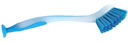 Multifunctional Pot Cleaning Brush Vertical Dishwashing Brush Suction Cup Cleaning Type Brush Scrub Tool Sink LongHandle