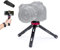Mini Treppiede, Moman TR01 Small Treppiede da Tavolo Piccolo Treppiede per Fotocamera CNC Alluminio 1/4 3/8 vite max 80 kg Carico per DSLR Smartphone