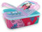 Fiambrera Escolar de 3 Compartimentos, Tapex Sandwichera infantil para almuerzo con licencia oficial (MInnie Mouse)