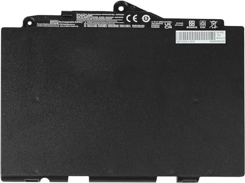 FESTAS 11.4V 44Wh SN03XL Laptop Ersatz Akku für HP EliteBook 820 G3 820 G4 725 G3 725 G4 Series SN03044XL HSTNN-DB6V HSTNN-UB6T 800514-001 800232-241 800232-271 800232-541 T7B33AA