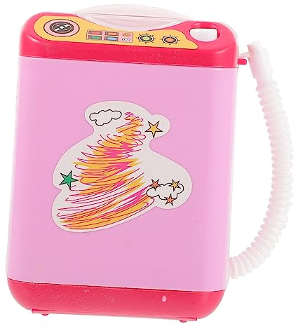 Gogogmee Lavadora Maquillaje Mini Lavadora Eléctrica Pequeña Lavadora Polvo Esponja Dispositivo Limpiador Esponja Máquina Limpieza Cepillo Maquillaje Máquina Secadora Potencia