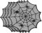4 Stück Halloween-Tischsets 30 cm Spinnennetz-Design - Ausgehöhlte, Rutschfeste Gotische Halloween-Tischdekoration für den Esstisch zu Hause