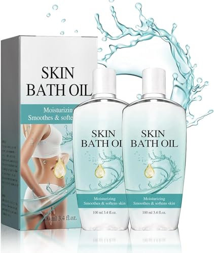 sjfscqr Original Skin Badeöl So Soft,Hautfeuchtigkeitsspendend, glättet und Macht trockene oder raue Haut weich,Badeöl für Glatte Haut, für Frauen und Männer