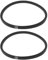 Briny River Lot de 2pcs Courroies de Transmission pour Tondeuse à Gazon 754-04002 954-04002 578453624 Compatible avec Bolens - 650F 662F 662G 683G 683H 80,7x1,6x1cm