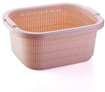 Colino, Scolapiatti multifunzione in plastica for cucina, scolapasta, lavello, cestello di lavaggio for frutta/verdura/picnic/campeggio Scolapiatti(C)