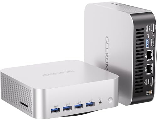 A9 Max Mini PC, 32GB DDR5 RAM, 1TB NVMe SSD, Windows 11 Pro, 4K Display