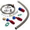 maXpeedingrods Turbo Ölzulaufleitung Fitting Adapter Flange Kit, Turbo Ölzulauf Rücklaufleitung AN10 Fitting Adapterflanschsatz Ölleitung für T3 T4 T70 T66 T04E