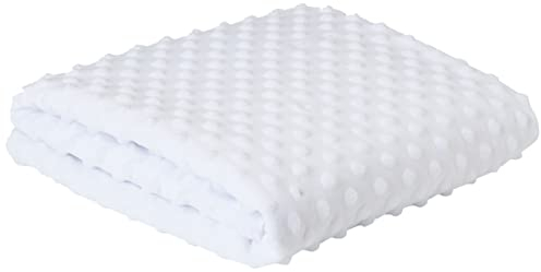 Tissu polaire de luxe super doux et doux – Blanc