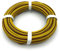 BELI-BECO L2218/25 Kabel - Kupferlitze 2 x 0,14 mm² (1x18x0,10 mm) - Zwillingsleitung - 25 m Ring (Gelb-Braun)