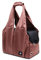 PETCUTE Hundetasche,Atmungsaktiv Katzentasche mit Stabile Matte,Haustiertragetasche Schultertasche mit Sicherheitsleine und Taschen,Haustiertasche für kleinen und mittleren Hund, Welpen, Katze