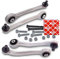 BESTPRICE 2x Querlenker Vorderachse oben vorne, 2x Querlenker Vorderachse oben hinten, Kompatibel mit A udi A4 B8 (8K2), A4 B8 Avant (8K5), A5 (8T3), A5 Cabriolet (8F7), A5 Sportback (8TA), Q5 (8RB)