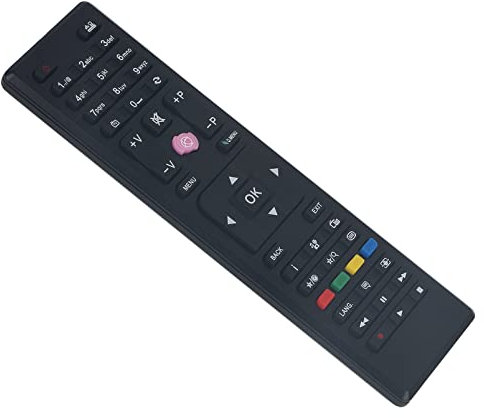 Reemplazo Mando a Distancia Fit for Telefunken Dual TV K22LV1F K24LV3H K32DLV3H K48DLV3F K40DLV1F K20LV1H K22LV3H K40DLV2F K50DLV1F DL32F286P3 DL49F278P3C DL32H287P4 DL40F185P3C D32H470R4 D32H287X4I
