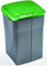 eacommerce - Pattumiera per raccolta differenziata Componibile in Plastica | Sistema di Aggancio Facilitato | Ideale per Casa e Giardino | Verde 45 Litri
