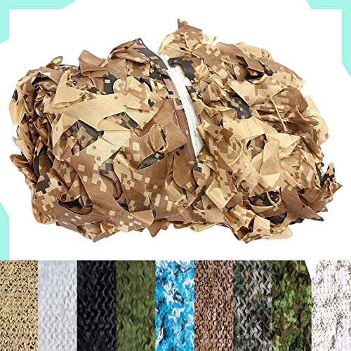 Tarnnetz Mit VerstäRktem Sonnenschutz 210D Jagd Camouflage Tarnung Netz FüR Outdoor Freizeit Jagd Camping Pergola Camping Fotografen JäGer Garten Party Dekorationen UnterstüTzen Sie Die Anpassung.