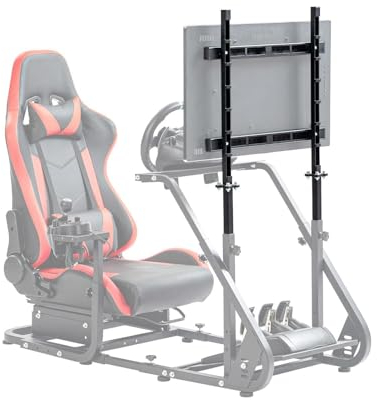 Minneer tv Stand für Rennsimulator Cockpit Display Stand Zubehör für unsere Rennspiel Simulator Stand NO Monitor