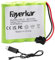 Fayerkar 4.8 V NiMH Battery, 2800 mAh Rechargeable AA4 RC Battery with SM 2P Plug and Charging Cable for Remote Controlled Car, 4WD Off-Road Vehicle, RC Tank.