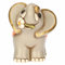 THUN, Elefant Elly mit Blume aus Keramik, handverziert, mittlere Version, 12,1 x 9 x 11 cm