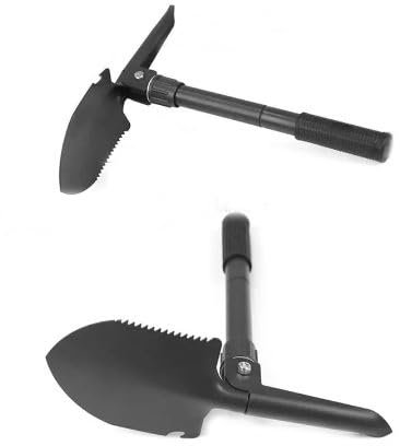 Engineer Shovel Military Shovel Outdoor Multifunctional Folding Military Shovel Vehicle Camping Fishing Shovel Pickaxe
