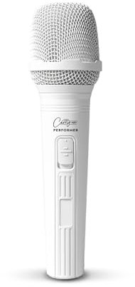 Carry-on Performer Dynamisches Mikrofon, professionelles Gesangsmikrofon, dynamisches Nierencharakteristik-Handmikrofon mit An-/Aus-Schalter, INC: 3 m XLR-auf-Klinken-Kabel, Mikrofon-Clip, weiche