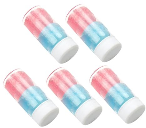 Mikinona 5pcs Tweezers Eyelash Solution Eyelash Extension Tweezers Eyelash Curler Cleaner Tweezer Adhesive Remover Eyelash Extension Tools Cleaners