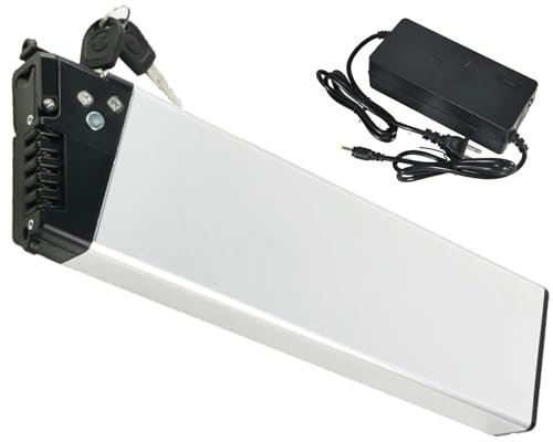 Ebike Batterie 36V 48V 8Ah 10Ah 10.4Ah 12Ah 13Ah 15Ah 17.5Ah 14Ah Faltbarer E-Bike-Akku 36V 48V Li-Ionen-Akku für 200W ~1000W Elektrofahrrad-Akku Motor mit Ladegerät 36V10Ah,365mm