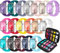 Lot de 18 bracelets de sport compatibles avec Apple Watch 40 mm, 41 mm, 38 mm, 46 mm, 45 mm, 44 mm, 42 mm, 49 mm, pour femmes et hommes, en silicone, iWatch avec étui de rangement pour iWatch Ultra