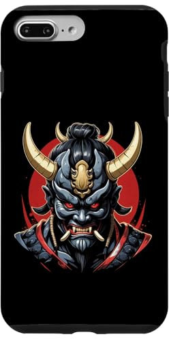 Samurai Oni Mask Anime Case for iPhone 7 Plus/8 Plus