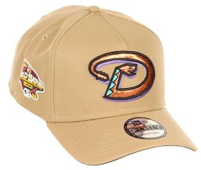 New Era MLB Fankappen beige verstellbar Cap Baseball Teamlogo 9Forty A-Frame