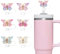 GOZINA Stanley Cup Accessories Straw Cover, Stanley Straw Topper, Straws Cover Cap for Stanleys Cup 40/30 Oz, Reusable Stanleys Spill Stopper, 6PCS 10mm Dust-Proof Silicone Straws Toppers