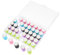 HOMSFOU 40pcs Stamping Daubers for Mini Sponge Paint Tools for DIY Crafts Durable Sponge Material for Easy Coloring for Journaling Creative Projects