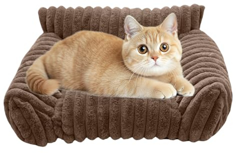 Sionhiuo Katzen Sofa Bett Kuschelige Couch
