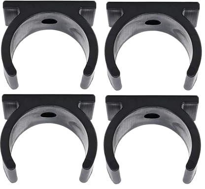 4 Pack Vacuum Hose Holder Wall Mount, 38mm Compatible with Henry Hetty Vacuum Cleaners, Hose Fixing Clip with Cable Management Bracket for Home Storage Organization