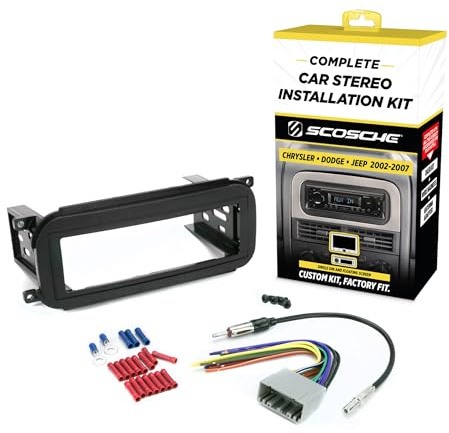Installare Centric ICCR3BN Chrysler/Dodge/JEEP 2002 – 06 completo kit di installazione