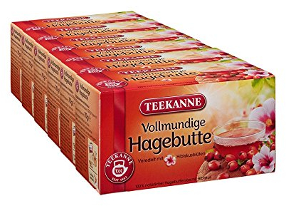Teekanne Hagebutte 6er Pack
