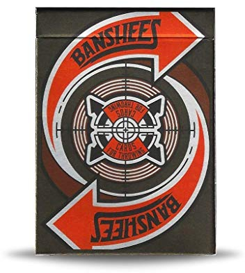 Banshees Advanced-Cards for Throwing, Original Wurfkarten aus Amerika, Kartenwerfen, Kartenwurf-Deck, mit Sound beim Wurf, Robust, Präzise, Shot Karten, Super Throw Karten