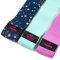 Towee Booty Band Fitnessbänder 3er Set für Po, Beine und Arme - Elastisches Gummiband für Damen Home Gym - Ideale Resistance Bands für Kraft- und Widerstandstraining (Cosmic)