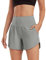 G4Free Activewear-Shorts für Damen Hohe Taille Sportshorts Yoga Kurz Hose mit Taschen Laufhose für Fitnessstudio Ausbildung