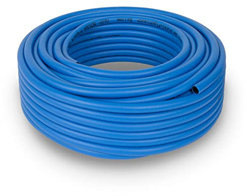EBERTH Tuyau à air comprimé, tuyau d'air haute pression pour compresseur, longueur 30m, diamètre 6mm x 11mm (intérieur x extérieur), 20 bar, accessoires pour outils pneumatique sans raccord