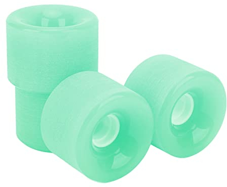 Keenso 70 Mm Skateboard-Räder, Skateboard-Cruiser-Räder für Longboard, Elektro-Roller-Räder(Grün)