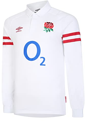 Umbro Herren England Home Classic Jersey Ls Heimtrikot/Trikot-Set, Offizielles Lizenzprodukt, XL