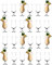 LAV Fiesta Pina Colada Glasses - 390ml - Clear - Pack of 24 - Large Tall Hurricane Pineapple Martini Milkshake Party Drinking Glass Set