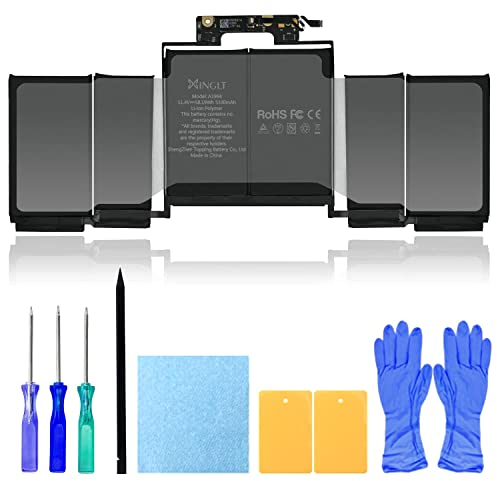 XINGLT A1989 Batería A2251 Batería de reemplazo del Ordenador portátil para A1989 MacBook Pro 13 Pulgadas A1964 Reemplazo de batería Alto Rendimiento A1989 (Mediados de 2018, 2019), A2251 (2020)