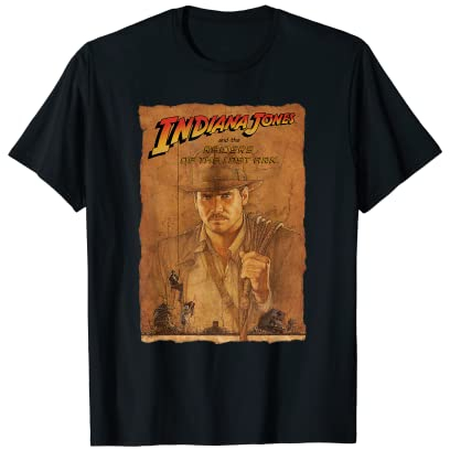 Lucasfilm Indiana Jones Raiders of the Lost Ark Poster Art T-Shirt