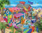 White Mountain Surf Shack 1000 Teile Puzzle Strand Sommer Puzzle für Erwachsene und Familie