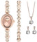 Sekonda Dress Gift Set Ladies 19mm Quartz Watch in Rose with Analogue Display, and Rose Gold Alloy Strap 49035