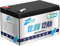 HRBEENERGY 12V 12AH LiFePO4 Batterie rechargeable au lithium, 12A intégré protection fiable BMS, 2000+ cycles profonds, spécial pour petit UPS de secours, jouets de ride, système d'alarme, moniteur