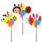 Moulin à Vent Jardin, Darryy 3 Pièces 55 cm Moulin a Vent Animaux, Moulin a Vent Exterieur, Moulin à Vent Décoratif, Spinner a Vent 3D, pour Jardins, Balcons, Cours, Patios